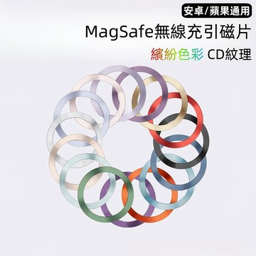 Magsafe適用 強磁貼片 帶開機動畫 適用 蘋果 安卓強力引磁圈 引磁鐵環 引磁貼 引磁片 聚磁環 磁吸貼片