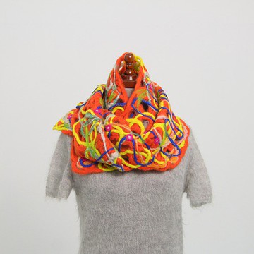 一條很長的圍巾