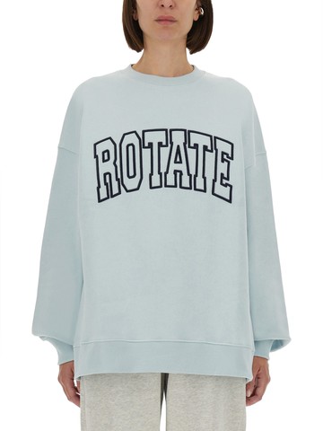 rotate birger christensen sweatshirt with logo