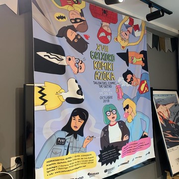 西班牙漫畫藝術家Getxo插畫沙龍社交名媛掛毯掛布裝飾布創意背景