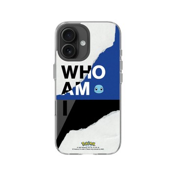 iPhone 16 Clear Case（相機按鈕） 透明 - 寶可夢 Pokemon - 我是誰-傑尼龜