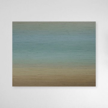 【免運費】繪畫 抽象畫 風景 藍色 棕色 藝術 漸層