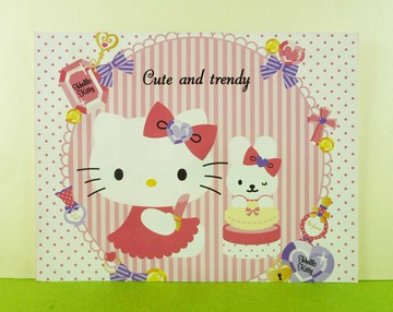【震撼精品百貨】Hello Kitty 凱蒂貓 卡片-點點粉 震撼日式精品百貨