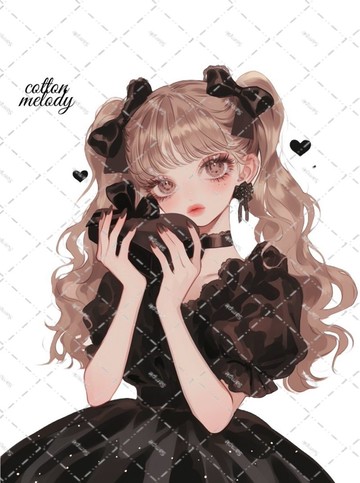 original sticker no.2213 人物貼紙 原創貼紙 原創人物貼紙 裝飾貼紙 cotton melody