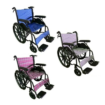 來而康 富士康 機械式輪椅 (未滅菌) FZK-A101S 輕量化 鋁合金 手動輪椅 單層不折背 輪椅補助B款 FZKA101S