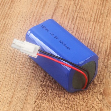 14.8V適用科沃斯掃地機器人地寶洗拖機大容量充電鋰電池組小田宮