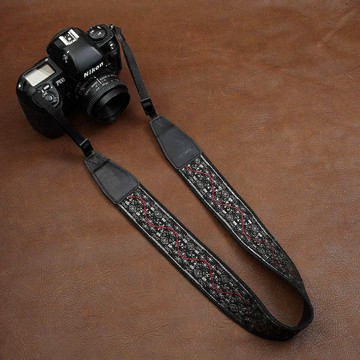 cam-in繡花民族風單反數碼相機背帶 微單攝影相機肩帶掛繩cam7509