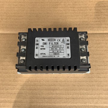 進口 雙信 SOSHIN NFU3030C-Z1 500V 30A 三相 電源濾波器