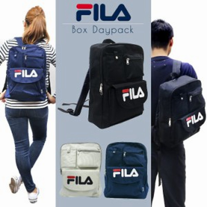 Fila フィラ リュック 大容量 レディース メンズ おしゃれ バックパック スクエア パスケース デイパック 通学 通勤 人気 バッグ Outfit 通販 Lineポイント最大1 0 Get Lineショッピング