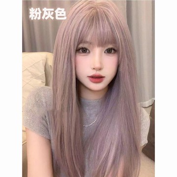 🔥在臺好物🔥粉灰色染髮劑自己染2025流行色鉛筆菸灰紫灰色顯白植物染髮膏