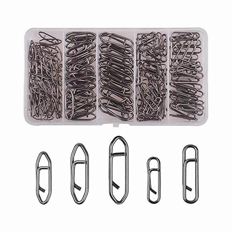 釣り クイックスナップ アジング 仕掛け スイベル スナップ ルアー 強度 徳用 エギ サルカン スナップ 0本 5サイズ 26lb 121lb 通販 Lineポイント最大0 5 Get Lineショッピング