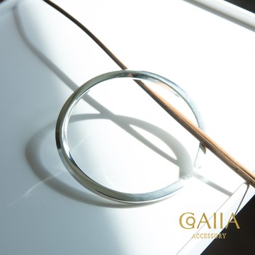 S999純銀手環。靜界．極簡 | XI