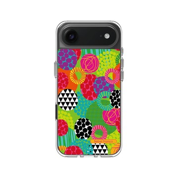 iPhone Air Clear Case（相機按鈕） 透明 - Bebel Franco - Geo Garden