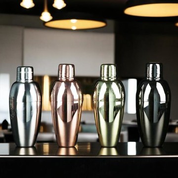 Bar book 304不銹鋼搖酒壺 調酒器 三段式古典雪克壺