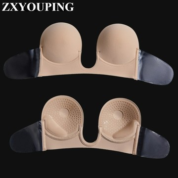 Zxyouping 女士內衣乳頭水龍頭隱形矽膠文胸