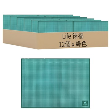 Life 徠福 切割板 4K A級  60 x 45 x 0.3cm  綠色