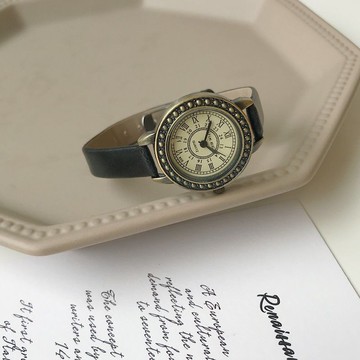 免運🔥中古手錶古風風ins小衆文藝森系高中學生復古羅馬石英簡約 石英錶 運動錶 防水手錶 學生錶 考試手錶 指針式 簡