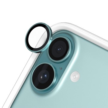 iPhone 16 9H 鏡頭玻璃保護貼 綠