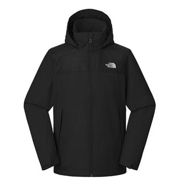 The North Face 北面 防水衝鋒衣 男裝 連帽外套 黑【運動世界】NF0A88FR4H0