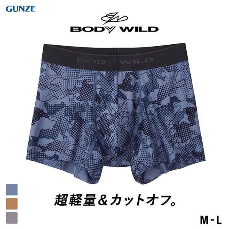 BODY WILD ボクサーパンツ2枚セット グンゼ ボディワイルド - ボクサー