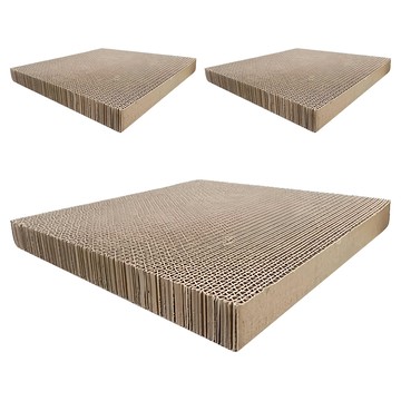 寵物夢工廠 貓抓板  30 x 29 x 3cm  咖啡色  3個