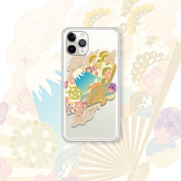 紙扇富士 日景春賞系列 支援各品牌手機殼CSAQ16