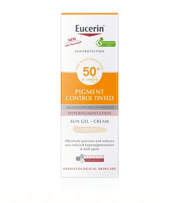 Eucerin Sun Pigment Control Tinted Light SPF50 Day Cream