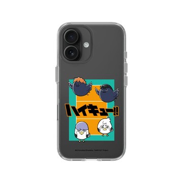 iPhone 16 Clear Case（相機按鈕） 透明 - 排球少年 Haikyu!! - 排球場上的吉祥物