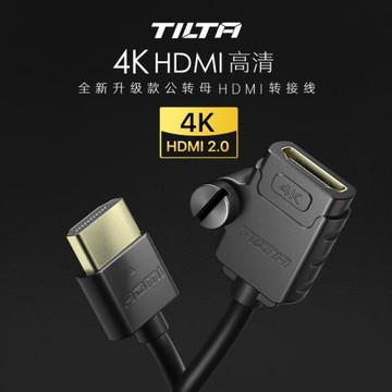 TILTA鐵頭 HDMI2.0 公頭轉母頭轉接線 攝像機相機4K 60P錄制