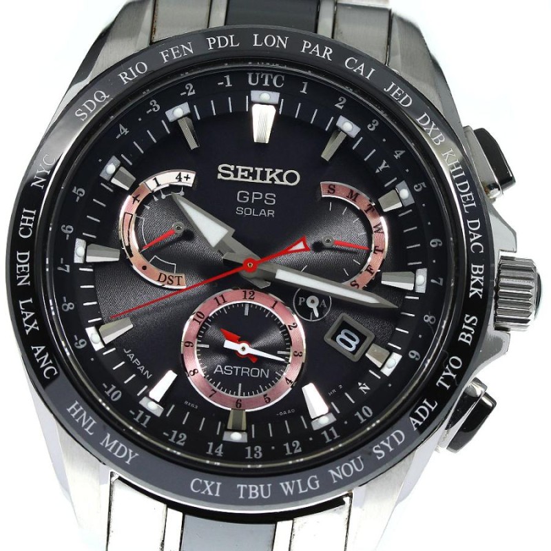 セイコー SEIKO SBXB041/8X53-0AB0-2 アストロン デイト ソーラー電波