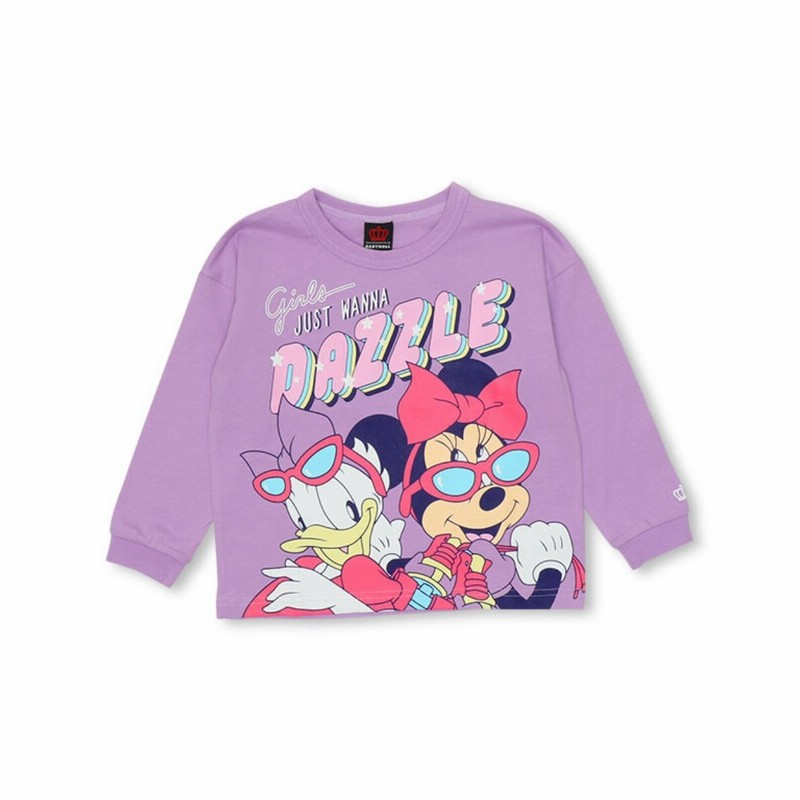 Disney ディズニー キャラ プリント ロングtシャツ ベビードール Babydoll ベビー キッズ 男の子 女の子 Collection 48k 通販 Lineポイント最大get Lineショッピング