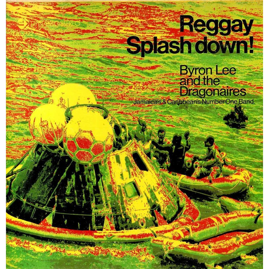 BYRON LEE  THE DRAGONAIRES REGGAY SPLASH DOWN LP JAMAICA 1971年リリース