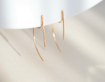 不痛的耳環/復古美式耳環