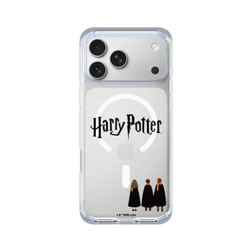 iPhone 17 Pro Max ClearX (MagSafe 兼容) 冰透藍 - 哈利波特 Harry Potter - 哈利波特-標誌與英雄