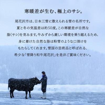 ふるさと納税 尾花沢市 尾花沢牛肉まつり　すき焼き・しゃぶしゃぶセット　モモ・カタ・カタロース　880g