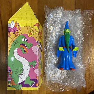 現貨 絕版 山崎若菜 魔法師 魔法使 梅林 二期色 軟膠 全新 有簽名與編號 限量 魔法師與龍