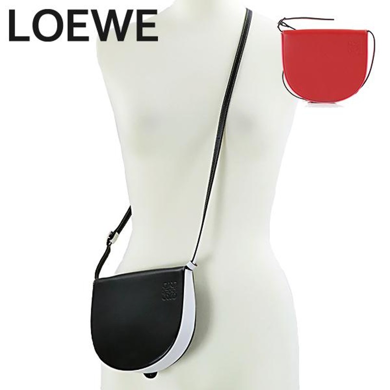 LOEWE ロエベ HEEL BAG 10321V01 9003 6439 ヒール レザー ショルダーバッグ ポシェット サコッシュ |  LINEブランドカタログ