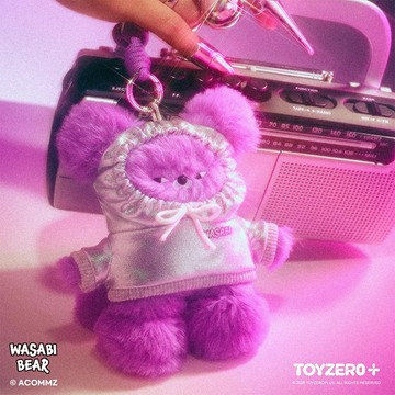 Wasabi Bear B3K復古未來系列毛絨掛件盲盒(單入隨機款)