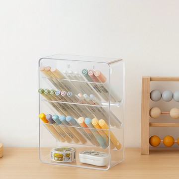 [台灣現貨] 斜插式筆筒 筆筒 文具收納 筆筒 質感 創意筆筒