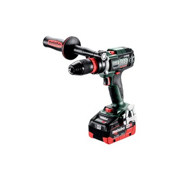 metabo 美達寶 18V鋰電無刷脈衝三速電鑽-快拆5.5Ah套裝組(BS 18 LTX-3 BL Q I METAL)