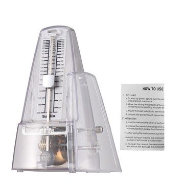 TUNYIN 機械節拍器便攜式可調節節拍速度輕巧響亮的鋼琴吉他鼓古箏精確 2026