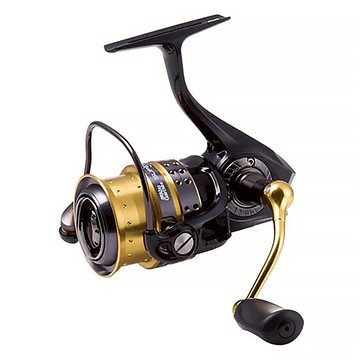 Abu Garcia 超越者 SUPERIOR 1000S 線容量PE0.4-100釣魚捲線器  最長收線長度 63cm  黑色 + 金色  1個