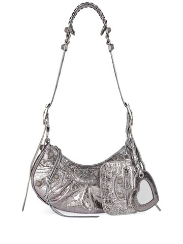 Balenciaga - Le Cagole XS shoulder bag - women - CALFSKIN - One Size - Silver