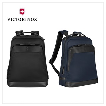 VICTORINOX 瑞士維氏 AlexNero系列 15.6吋電腦後背包 黑/海軍藍 611804/653669