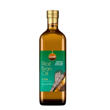 自然思維 100%頂級天然玄米油1000ml(原裝進口/耐高溫240度/不黏廚房)