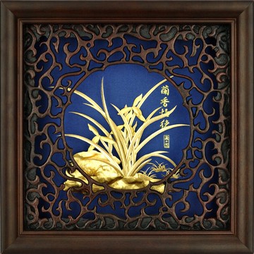 蘭花送領導老師教師節禮物結婚客廳擺件創意喬遷新居商務開業禮品