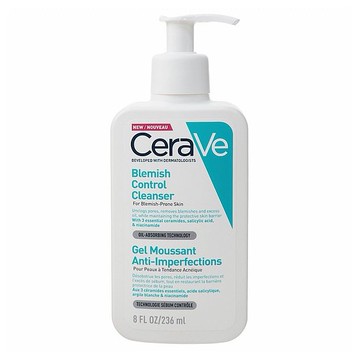 CeraVe~淨膚白泥抗粉痘潔面露(236ml)