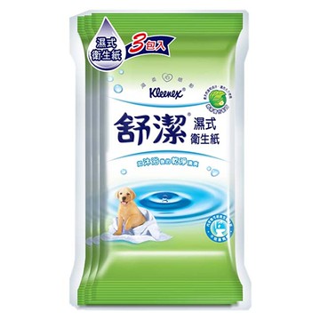 舒潔濕式衛生紙隨身包10抽*3入