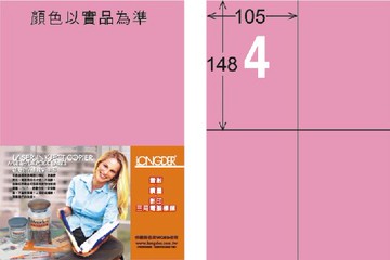 【龍德】LD-803 雷射、噴墨、影印三用電腦標籤 105x148mm 20大張/包 (5色)【APP滿額下單10%點數(單一帳號最高5000點)】1/31止
