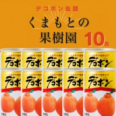 くまもとの果樹園 デコポン缶詰10缶セット